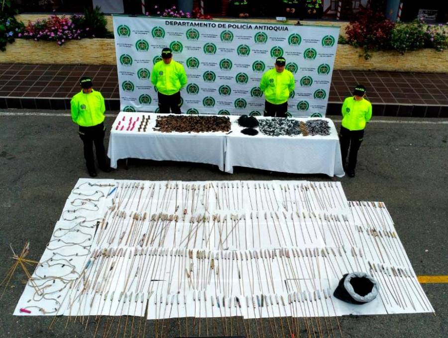 /FOTO: DEPARTAMENTO DE POLICÍA ANTIOQUIA