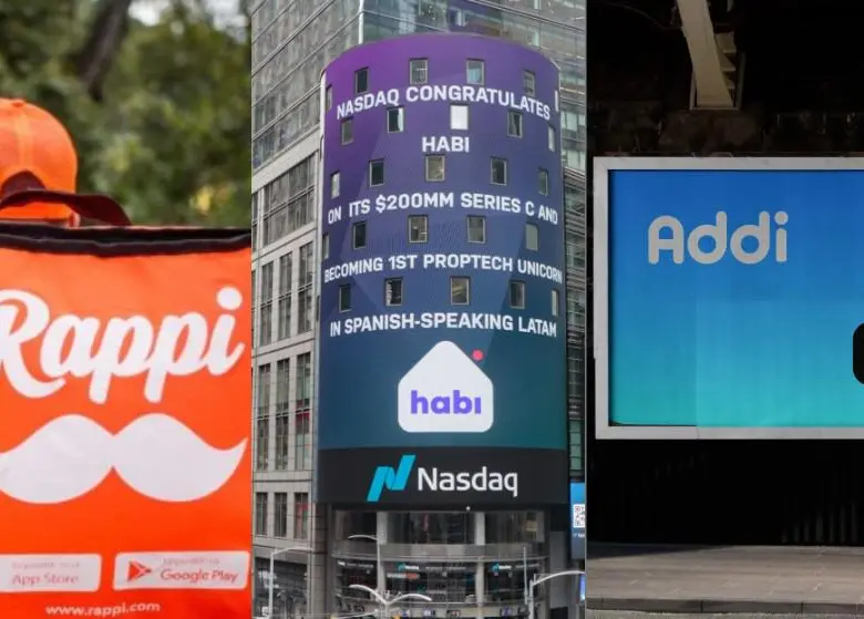 Rappi, Habi y Addi las startups colombianas más valiosas. FOTO: Cortesía empresas.