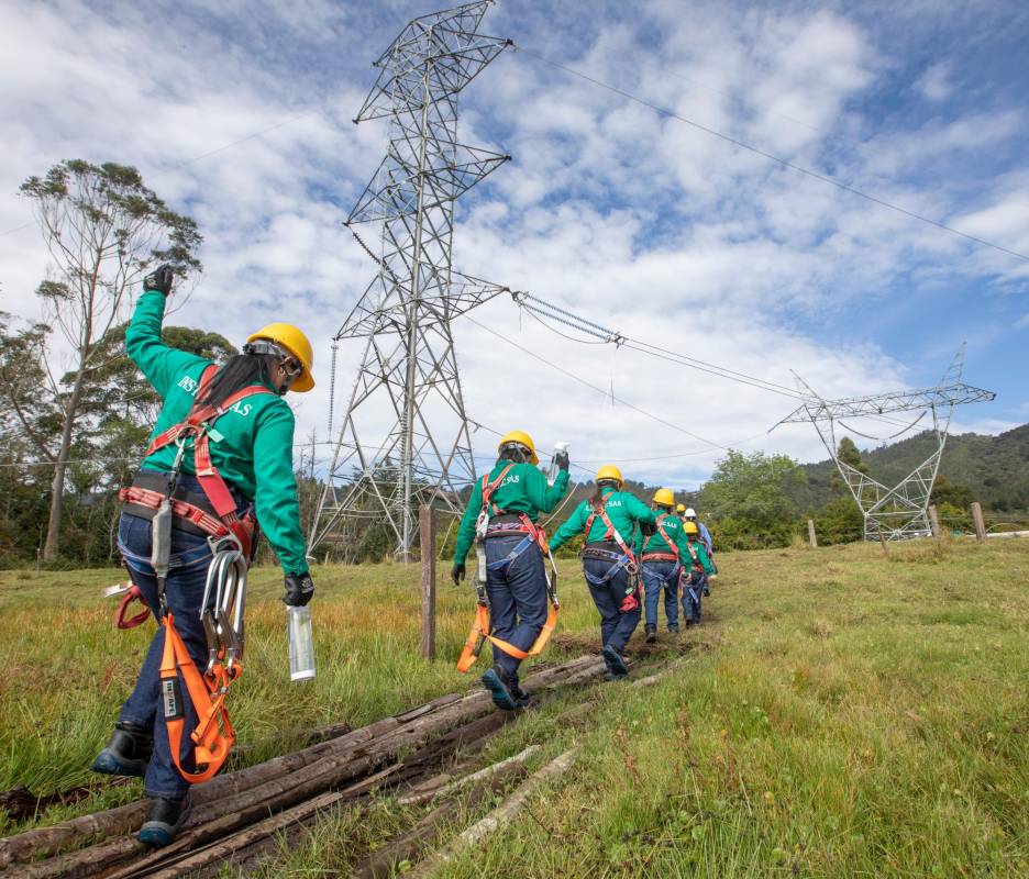 Las aprendices que llegaron de diferentes regiones del país, comenzaron el ciclo de formación hace tres semanas en las instalaciones de la Universidad Católica de Oriente (UCO), ubicada en La Ceja, Antioquia. Foto: Esneyder Gutiérrez 