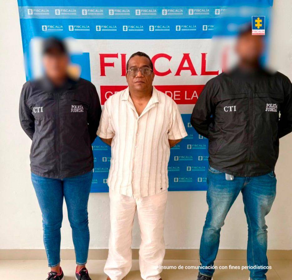 El pastor religioso capturado, John Jairo Leguia González, se declaró inocente. FOTO: CORTESÍA DE LA FISCALÍA.