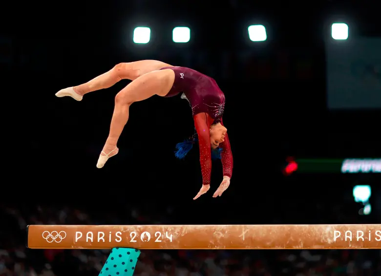 Alexa Moreno, gimnasta y medallista mexicana, criticada por un supuesto sobrepeso y por no tener el cuerpo ideal para la gimnasia. FOTO getty