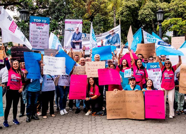 La inscripción de la candidatura fue este jueves 27 de abril. FOTO Jaime Pérez