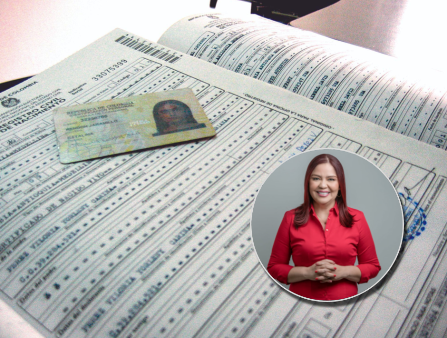 La excongresista Karyme Adrana Cotes Martínez fue designada como notaria sexta del Círculo Notarial de Medellín. FOTOS: Cortesía y El Colombiano