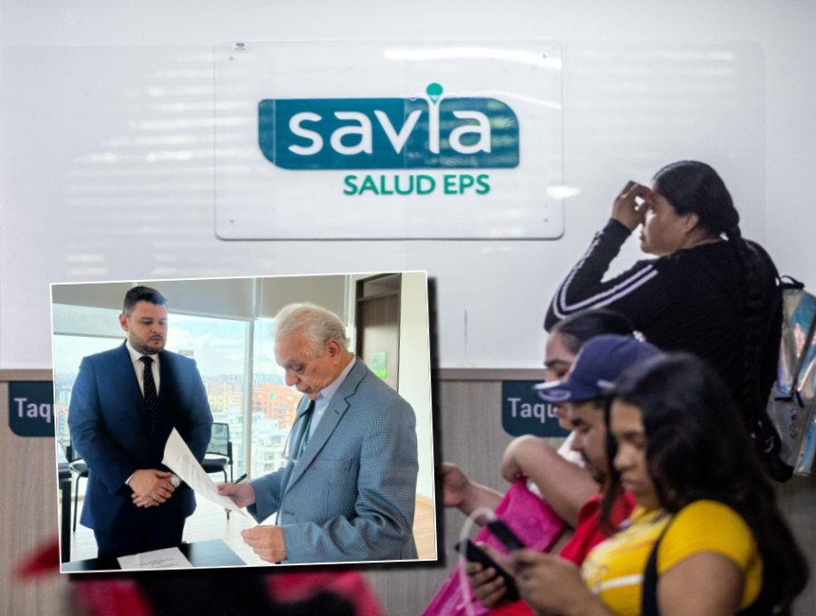 William Humberto Salgado Gamboa fue nombrado como nuevo interventor de Savia Salud. FOTOS: Camilo Suárez y Cortesía