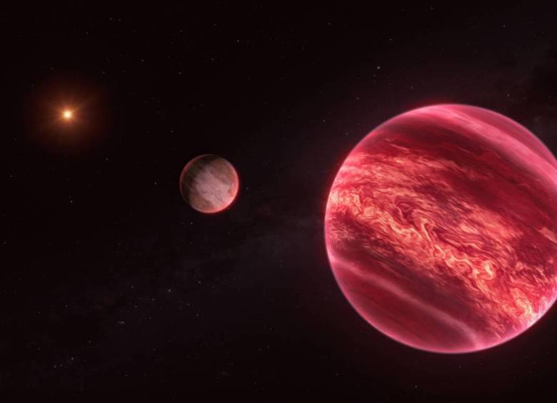 Ilustración artística del Sistema CD 35. FOTO Agencia Sinc/M. Kornmesser, ESO