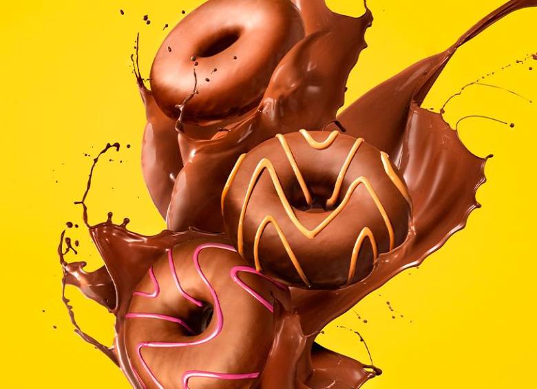 Relleno de mora es el nuevo sabor de las Bimbo Donuts. FOTO CORTESÍA
