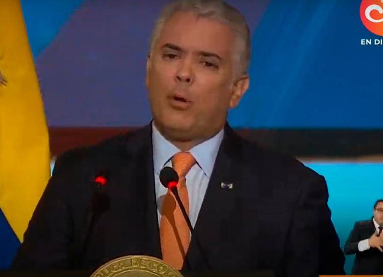 Iván Duque dejará su cargo como presidente de Colombia este 7 de agosto. FOTO CAPTURA DE PANTALLA 