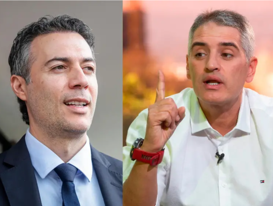 La visita se conoce en medio de la polémica por la llegada de Daniel Quintero a la Supersalud y de las tensiones entre el Gobierno Petro y la administración departamental en la cabeza del gobernador Andrés Julián Rendón. Fotos: Manuel Saldarriaga y Camilo Suárez.