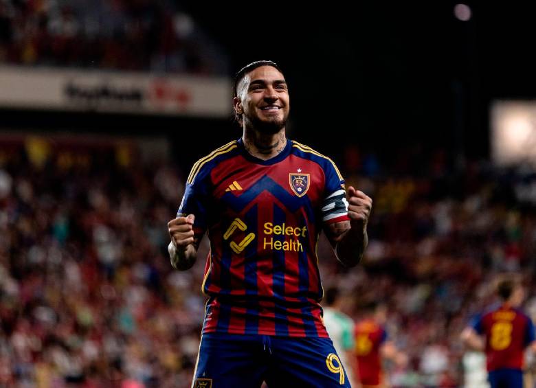 Cristian Arango es figura en la MLS. FOTO X-Real Salt Lake