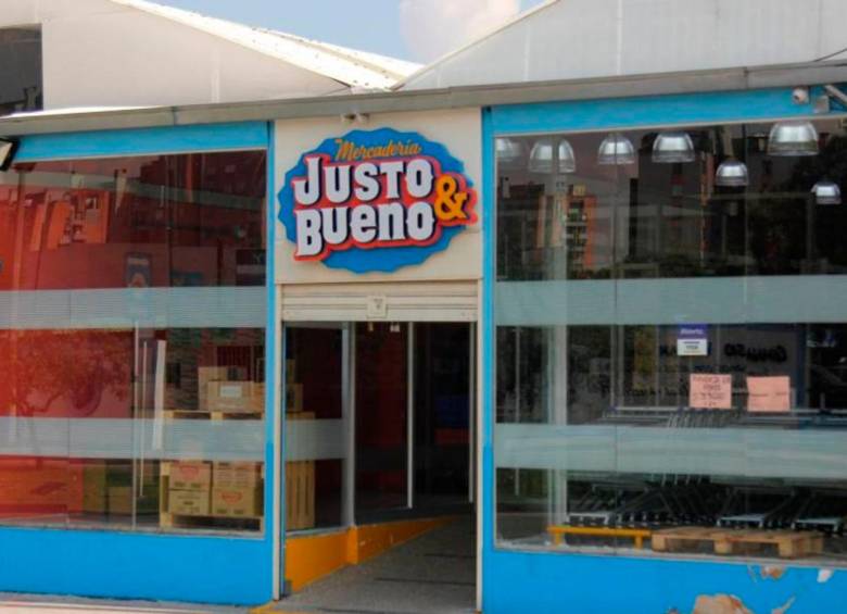 Competidores de las tiendas Justo & Bueno podrían ocupar sus locales. FOTO Colprena