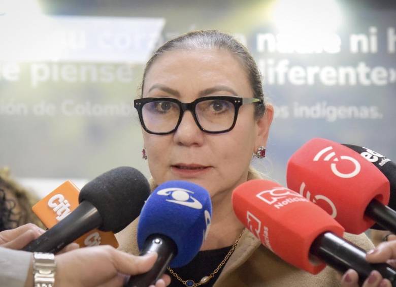 La directora general del Instituto Colombiano de Bienestar Familiar, Carolina Restrepo Cañavera. Foto: ICBF