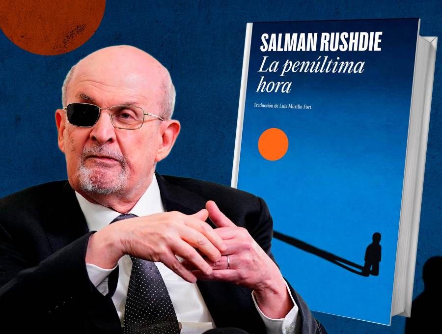 La penúltima hora se llama el nuevo libro de Salman Rushdie. FOTO Getty y Cortesía