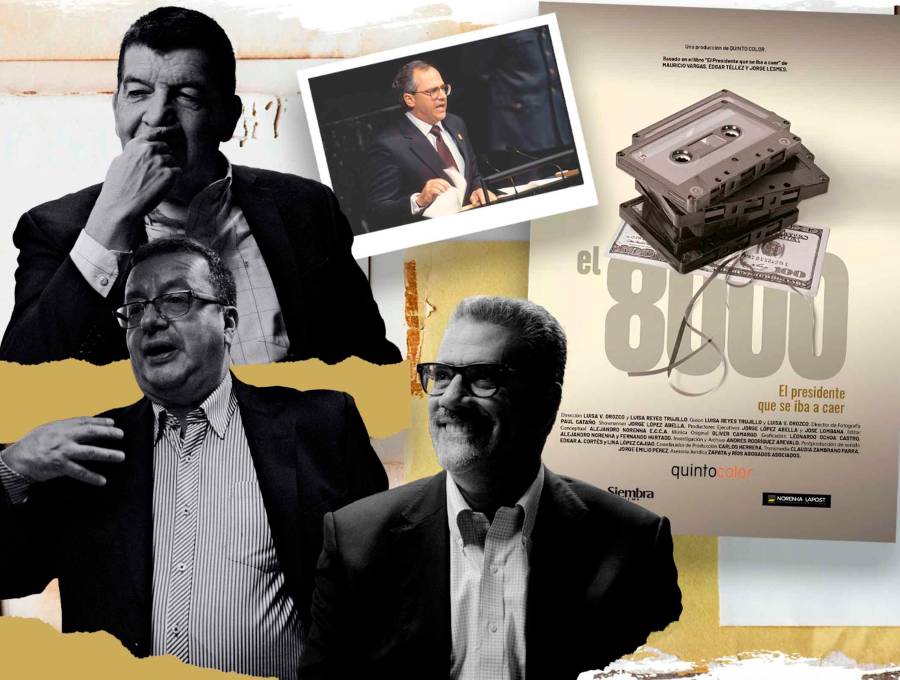 Estos son Jorge Lesmes (arriba), Edgar Téllez (centro) y Mauricio Vargas (derecha), los periodistas que investigaron el Proceso 8.000 en la década de los noventa. FOTO quinto color / getty