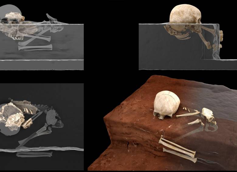 Un niño de 3 años, la tumba humana más antigua de África