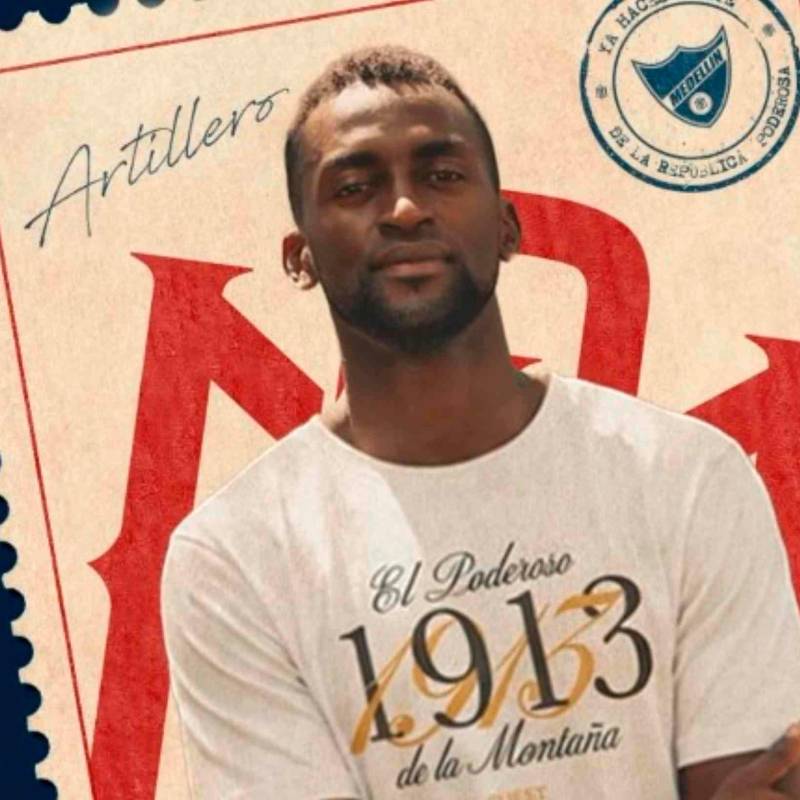 El delantero Jackson Martínez regresa del retiro para jugar con el Poderoso, así lo confirmó el DIM, este viernes. FOTO PANTALLAZO 