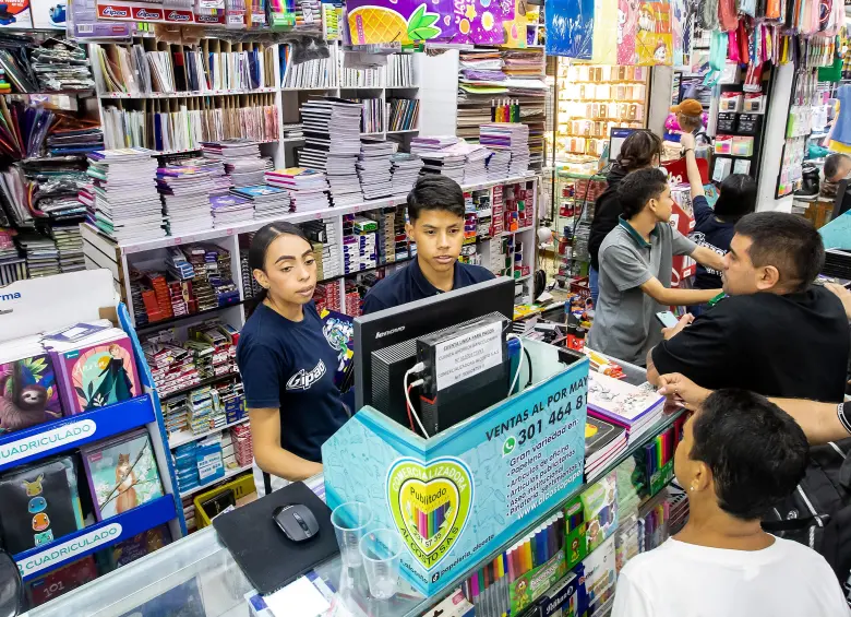 El comercio fue otro de los jalonadores de la economía colombiana a marzo de 2025. FOTO EL COLOMBIANO