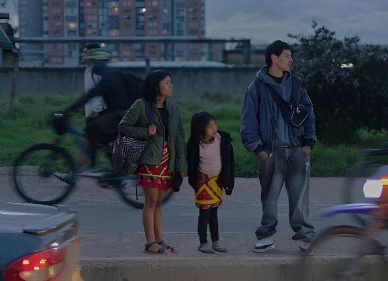 Donde comienza el río está protagonizada por Girlesa Duave Cerezo, Ana Michell Nama Dumaza y Juan David Junca Linares. FOTO: Cortesía Inercia Películas.