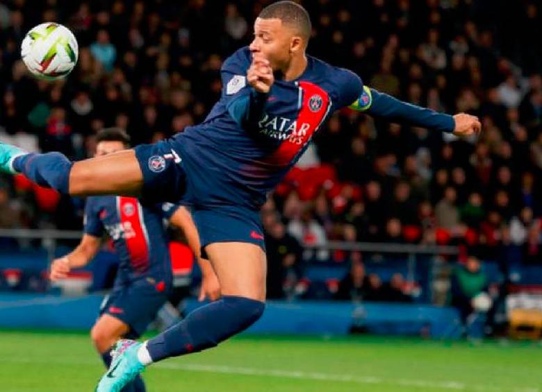 Kylian Mbappé, máxima estrella del PSG. FOTO GETTY