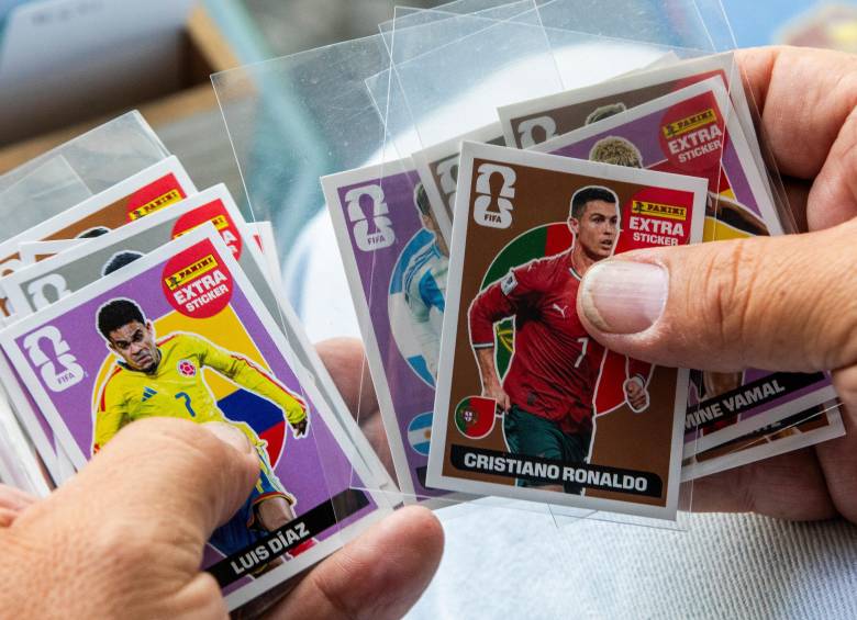Medellín concentra cerca del 20% de las compras nacionales de álbumes y sobres Panini del Mundial 2026. FOTO JULIO HERRERA.