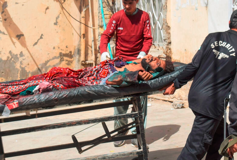Veinticinco personas murieron en medio de ataque suicida a una procesión religiosa en Pakistán. Foto: AFP. 
