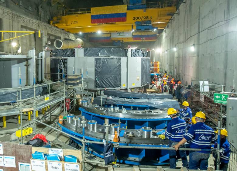 Hidroituango debe entrar en operación antes del 30 de noviembre para evitar multas y afectaciones al sistema energético del país. FOTO: Juan Antonio Sánchez