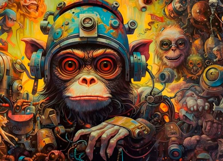 Una reflexión sobre qué viene para el futuro con la Inteligencia Artificial. Foto MidJourney-Jack Davis