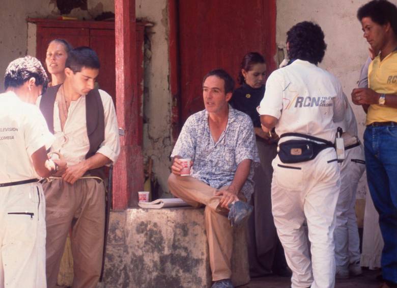 $!Kepa Amuchastegui fue el director de La Casa de las dos Palmas, basada en la obra de Manuel Mejía Vallejo. Foto archivo EC.
