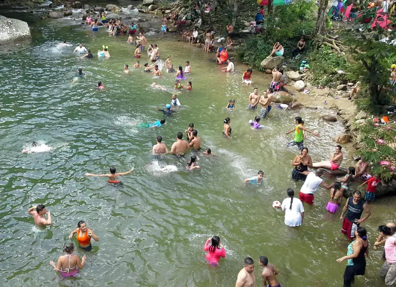 San Rafael es reconocido por sus ríos, charcos y actividades de ecoturismo en el Oriente antioqueño. Foto: Manuel Saldarriaga Quintero