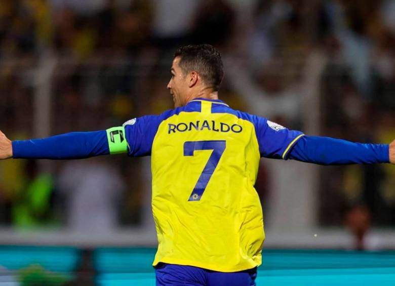 El Al Nassr empezó perdiendo el partido y remontó tras el gol de Cristiano Ronaldo. FOTO AFP