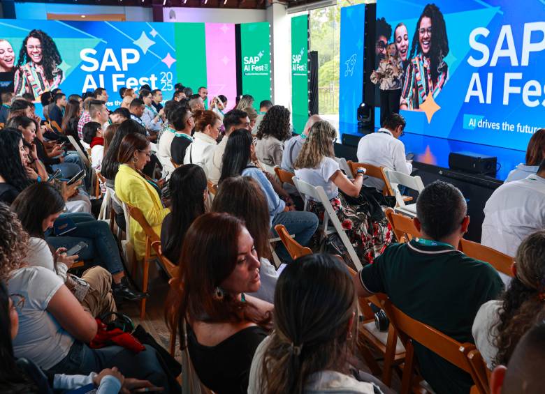 Evento SAP AI Fest 2025 desarrollado en el Museo del Castillo, Medellín. Foto: Cortesía