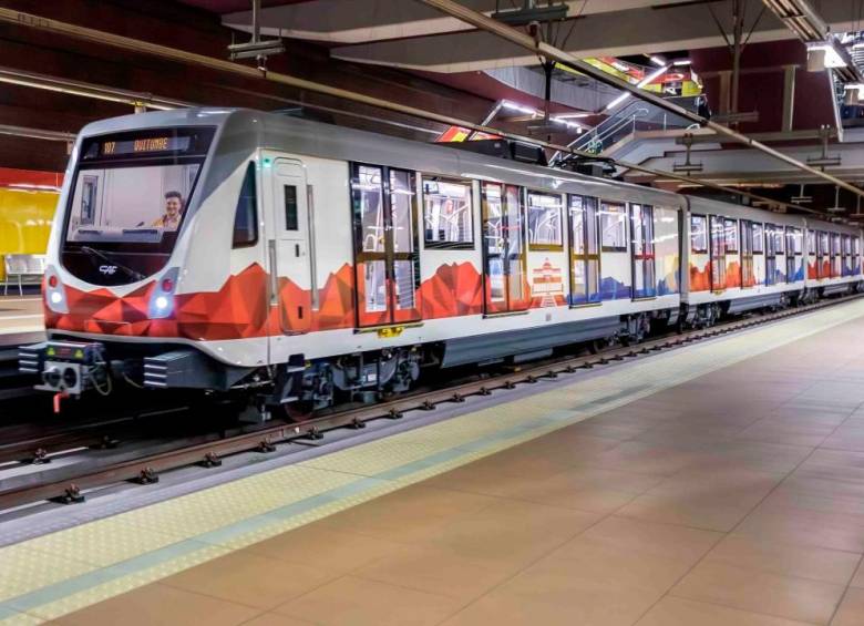 Un tren del metro de Quito está compuesto por seis coches y tiene 109 metros de longitud. FOTO: Metro de Quito