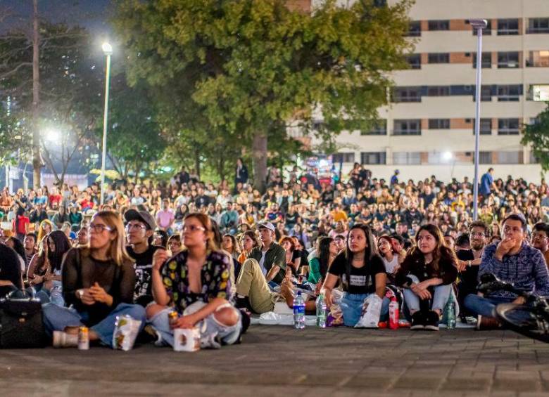 La jornada de cine al aire libre ya es tradición del MAMM, y un evento cada vez más popular en la ciudad. Foto cortesía MAMM.