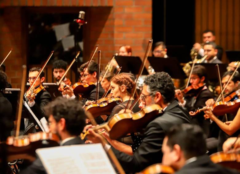 La Orquesta Filarmónica de Medellín celebrará su aniversario con conciertos en toda la ciudad. FOTO Cortesía Filarmed