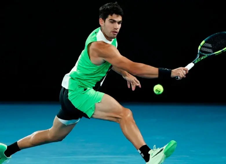 Carlos Alcaraz ya suma 7 títulos de Grand Slam. FOTO AFP