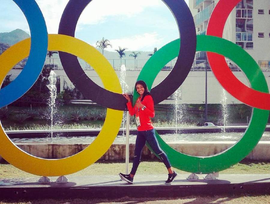 Yeseida Carrillo, representante olímpica de Colombia en Río-2016. FOTO INSTRAGRAM YESEIDA