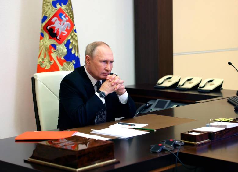Putin redobló mediante otro decreto las medidas de seguridad en todo el país. FOTO: EFE