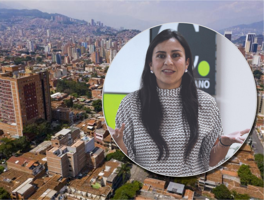 Mónica Almonacid, actual directora de Medellín Cómo Vamos, es profesional en Finanzas y Relaciones Internacionales, con Maestría en Políticas Públicas de la Universidad de Chicago. Foto: Manuel Saldarriaga y Horus Thor Amaya