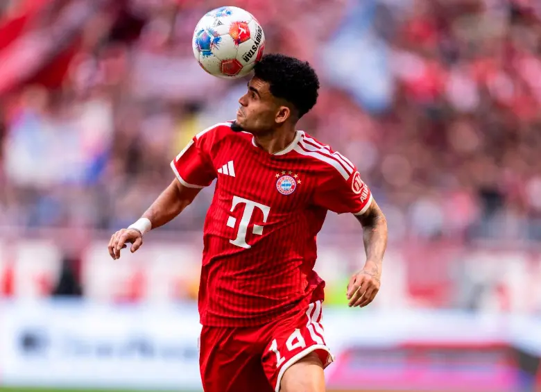 La gran campaña de Luis Díaz con el Bayern Múnich en la Bundesliga le permitió ser uno de los elegidos en el Once Ideal de la temporada en la Liga de Alemania. FOTO GETTY 