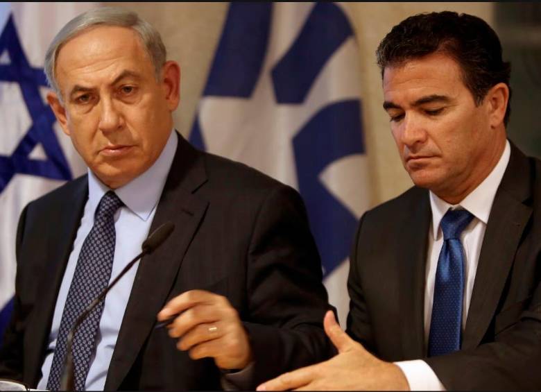 Benjamín Netanyahu nombró a Yossi Cohen en la dirección del Mossad en 2016. FOTO GETTY 