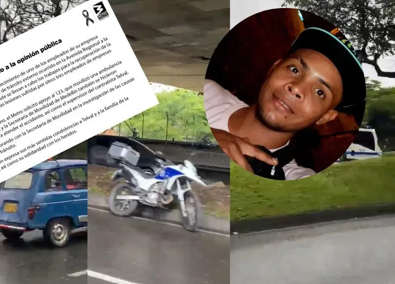 El trágico suceso ha generado consternación entre los trabajadores del sistema y las empresas contratistas que operan en la zona. FOTO: Tomada de videos y redes.