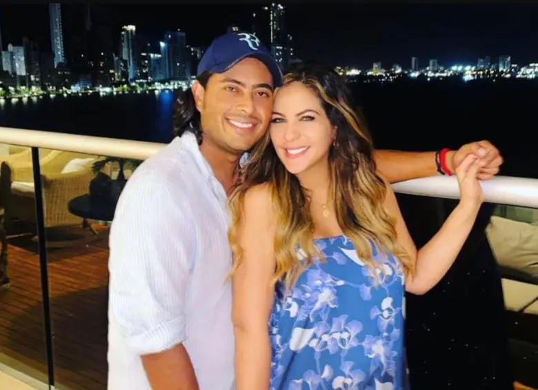 Laura Ojeda y su espooso Nicolás Petro. Foto: Instagram
