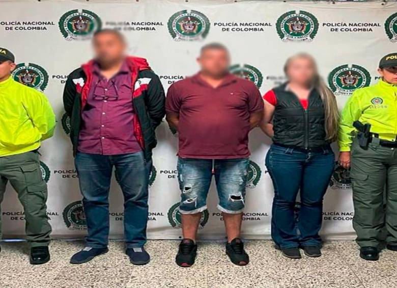 Estos fueron los tres capturados por el delito de tráfico de migrantes desde Ecuador hacia Panamá. FOTO: Cortesía