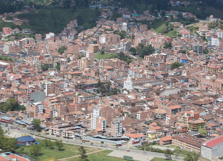 El municipio tiene 55.230 habitantes, según el censo de 2018 del Dane, pero la alcaldía estima que su población ya supera las 60.000 personas. FOTO Manuel Saldarriaga