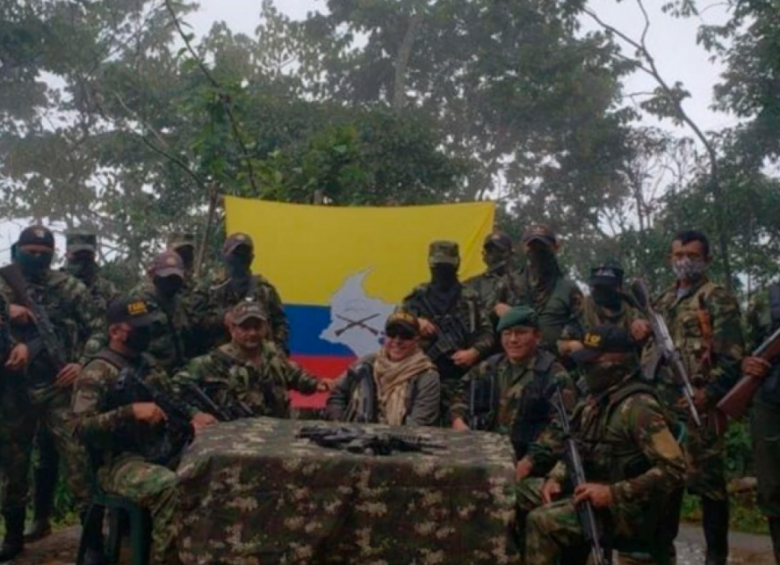 Imagen de la reunión de las disidencias que se habría realizado a principios de marzo.