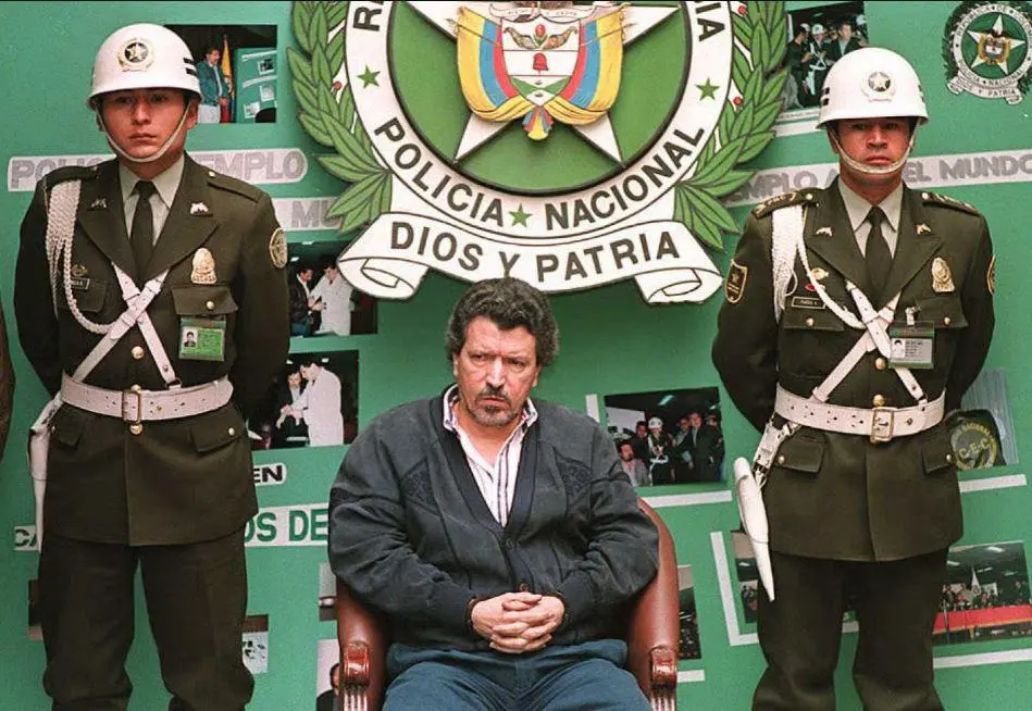 Miguel Rodríguez Orejuela, detenido el 6 de agosto de 1995 en Cali y posteriormente extraditado a los Estados Unidos el 11 de marzo de 2005. Foto: Policía