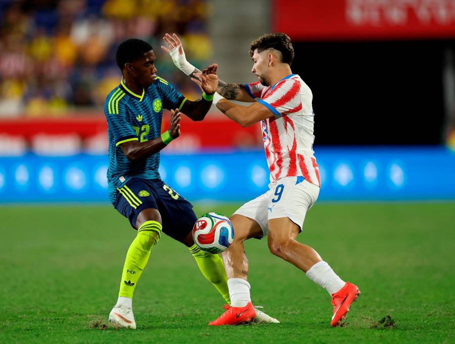 El futbolista Yáser Asprilla fue uno de los jugadores que mejor rendimiento mostró contra la Selección de Paraguay. Foto: Getty