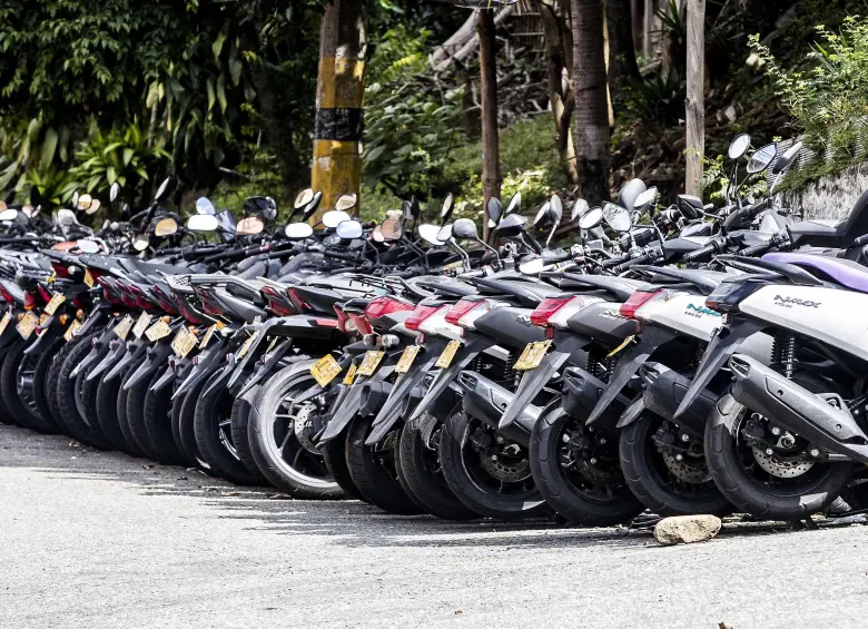 Solo entre enero y septiembre de 2025 se registraron en promedio 88.900 motos nuevas cada mes. Foto: Jaime Pérez 