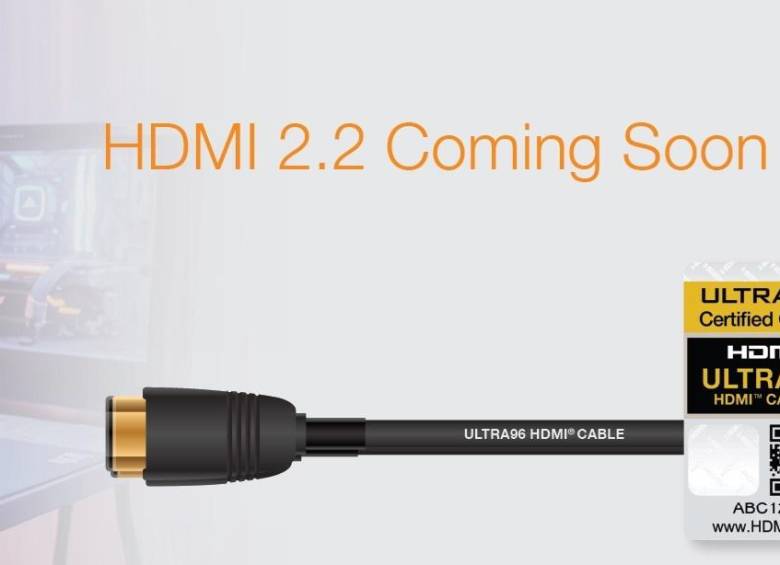 Cable con certificación HDMI 2.2 REMITIDA / HANDOUT por HDMI FORUM