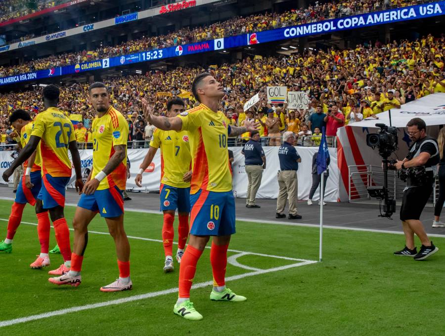 James Rodríguez comandará el equipo en el Mundial de Norteamérica 2026. En EE. UU. se sentirá como en casa. FOTO Juan Antonio Sánchez