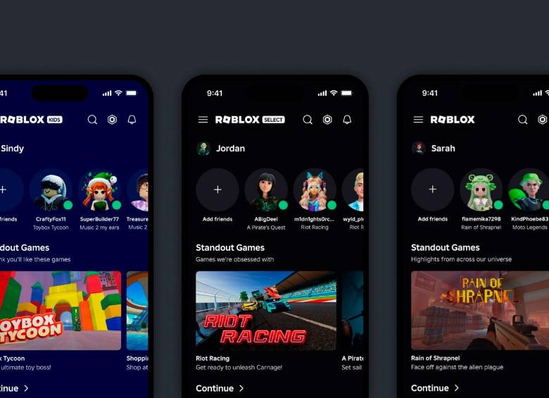 En estas nuevas versiones, los padres tendrán acceso a nuevos controles sobre los juegos. Foto cortesía Roblox/Europa Press. 